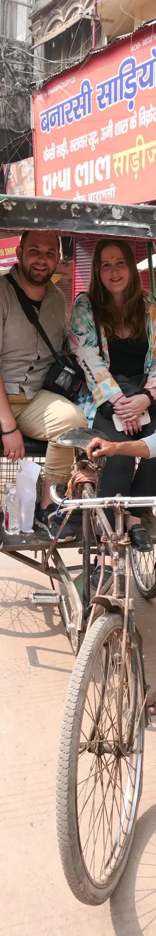 Rikschafahrt durch Jaipur